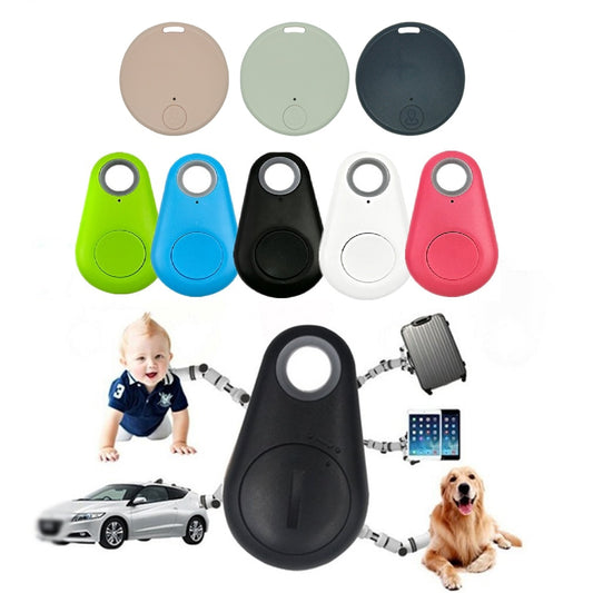 Mini GPS Tracker Bluetooth-compatible 4.0 Smart Dog Pets Anti-lost Alarm Tag Wireless Child Bag Wallet Key Finder Locator 25m